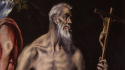 San Jerónimo (h.1600). El Greco © Real Academia de Bellas Artes de San Fernando