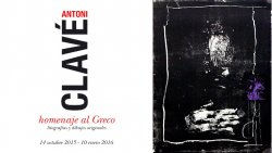 Antoni Clavé. Homenaje al Greco