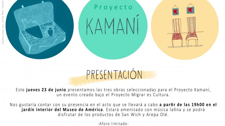 Proyecto Kamaní - invitación a la presentación