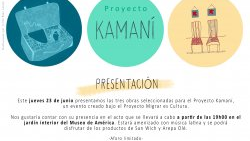 Proyecto Kamaní - invitación a la presentación