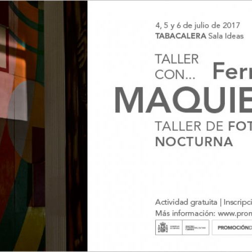 Taller de fotografía nocturna,