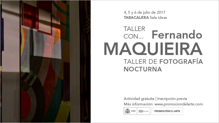 Taller de fotografía nocturna, con Fernando Maquieira