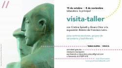 Visita-taller para grupos escolares con Cristina Spinelli y Álvaro Chior